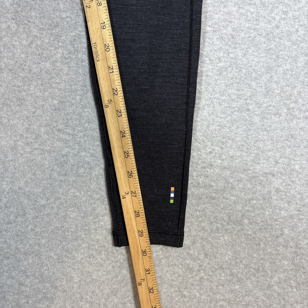 Smartwool Women's Sz S Charcoal Heather Thermal Merino Base Layer Bottom $125 - Picture 8 of 11